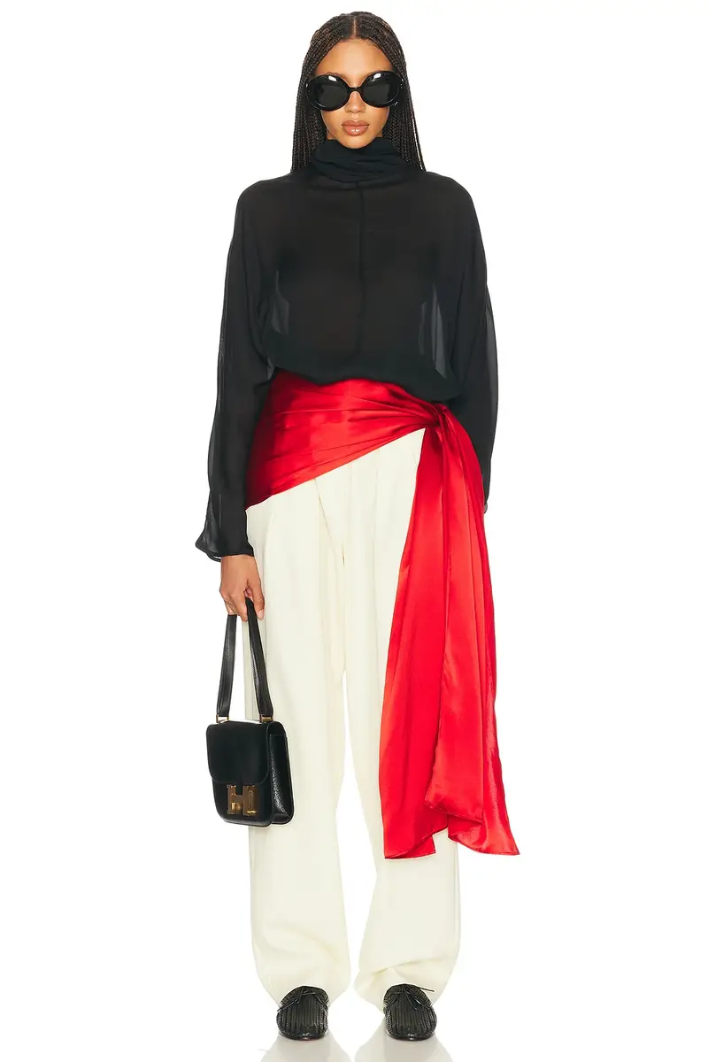 Helsa Dolman Popover Top | Thumbnail 4