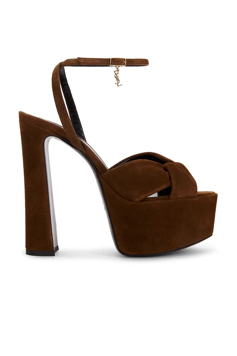 Saint Laurent Franciane Platform Sandal | Image 1 Saint Laurent Franciane Platform Sandal | Image 1