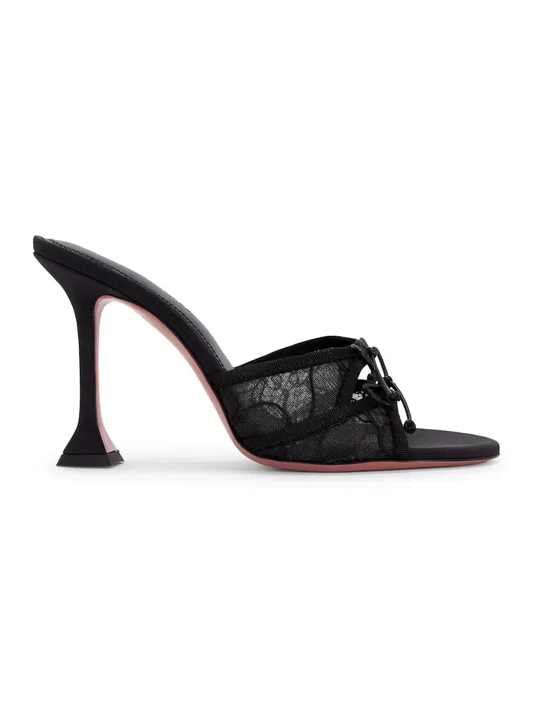 Eleonora 95 Lace Slipper Mule Eleonora 95 Lace Slipper Mule