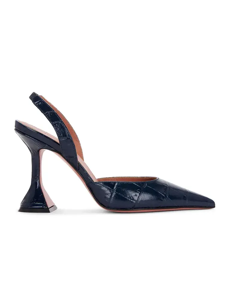 Amina Muaddi Holli 95 Slingback Pump | Thumbnail 1 Amina Muaddi Holli 95 Slingback Pump | Thumbnail 1