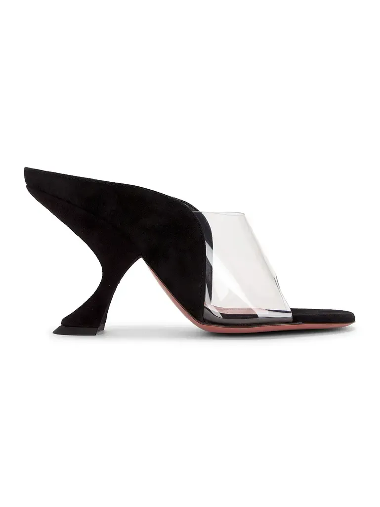 Amina Muaddi Mackenzie 90 Slipper Mule