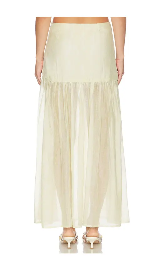 4th & Reckless Saya Semi Sheer Maxi Skirt | Thumbnail 4 4th & Reckless Saya Semi Sheer Maxi Skirt | Thumbnail 4