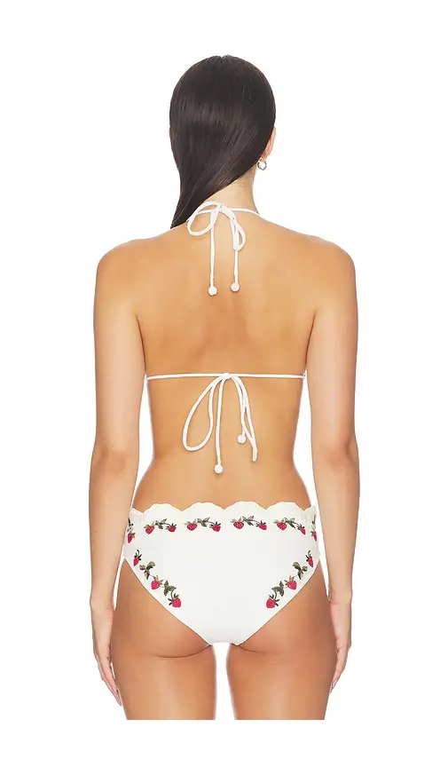 Sea Bindi Strawberry Scallop Bikini Top | Thumbnail 3 Sea Bindi Strawberry Scallop Bikini Top | Thumbnail 3