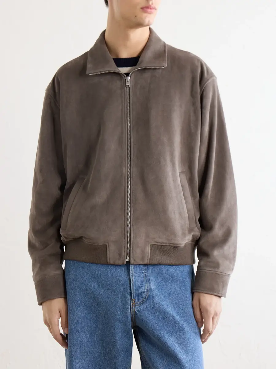 Frame Suede Bomber Jacket - Men | Thumbnail 3