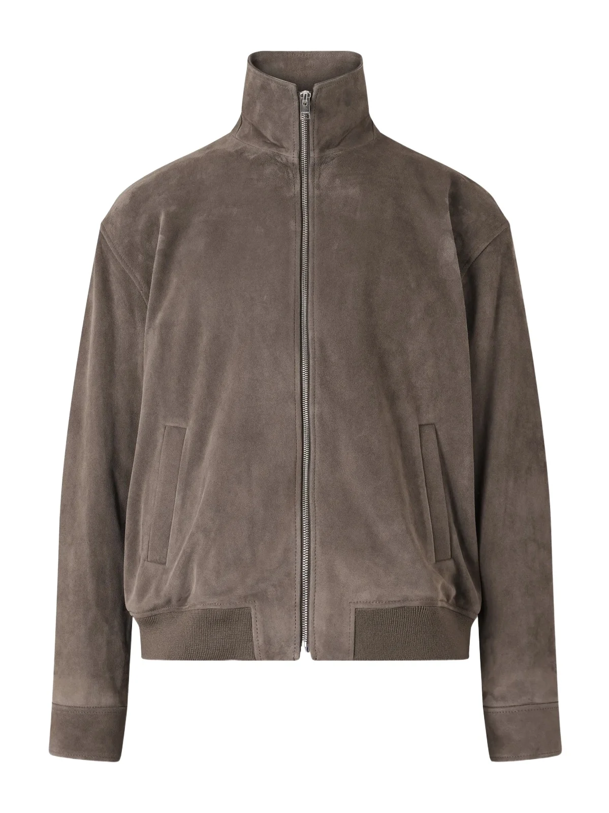 Suede Bomber Jacket - Men