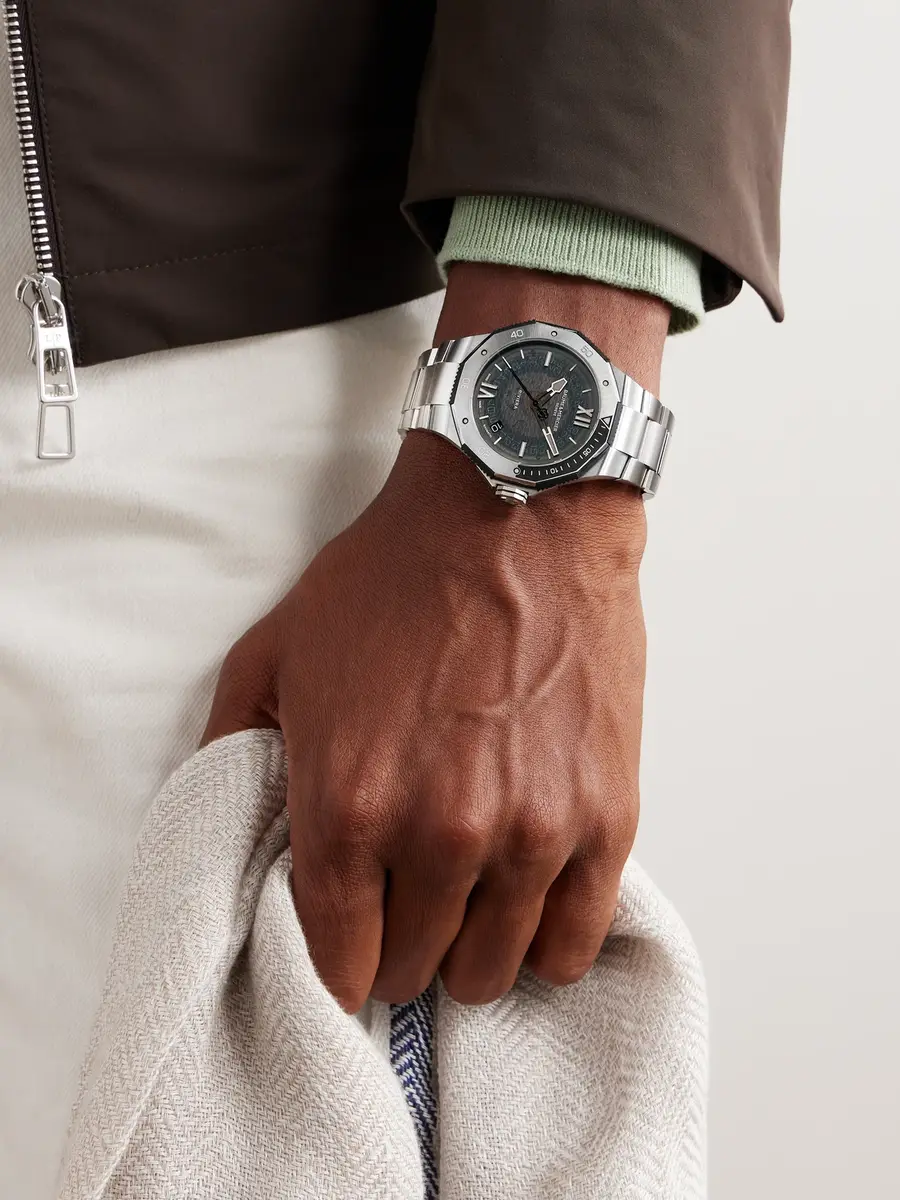Baume & Mercier Riviera Automatic Stainless Steel Watch, Ref. 10717 - Men | Thumbnail 2 Baume & Mercier Riviera Automatic Stainless Steel Watch, Ref. 10717 - Men | Thumbnail 2