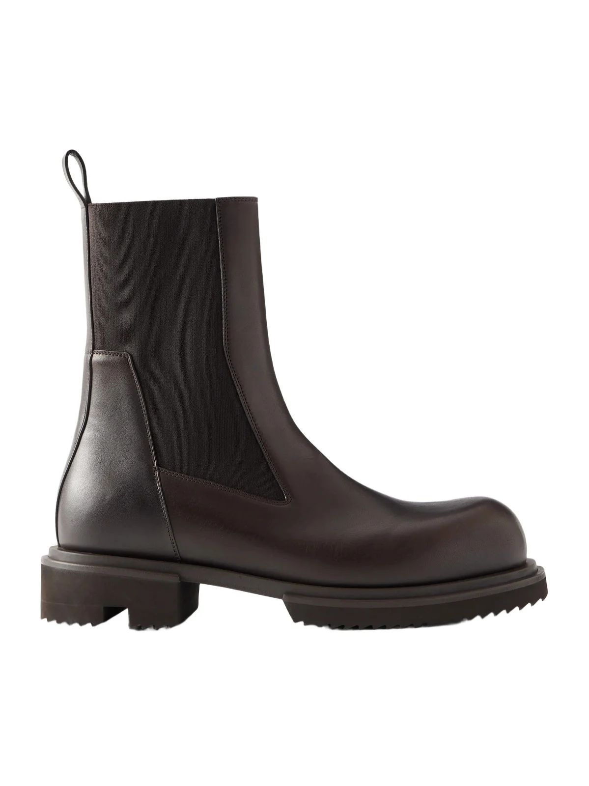 Rick Owens Beatle Leather Chelsea Boots - Men