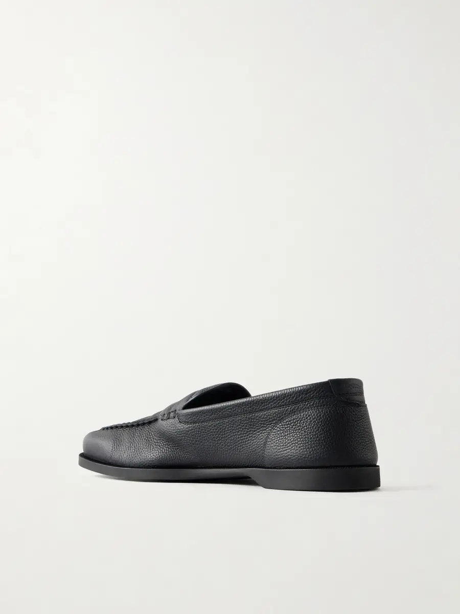John Lobb Pace Full-Grain Leather Loafers - Men | Thumbnail 4