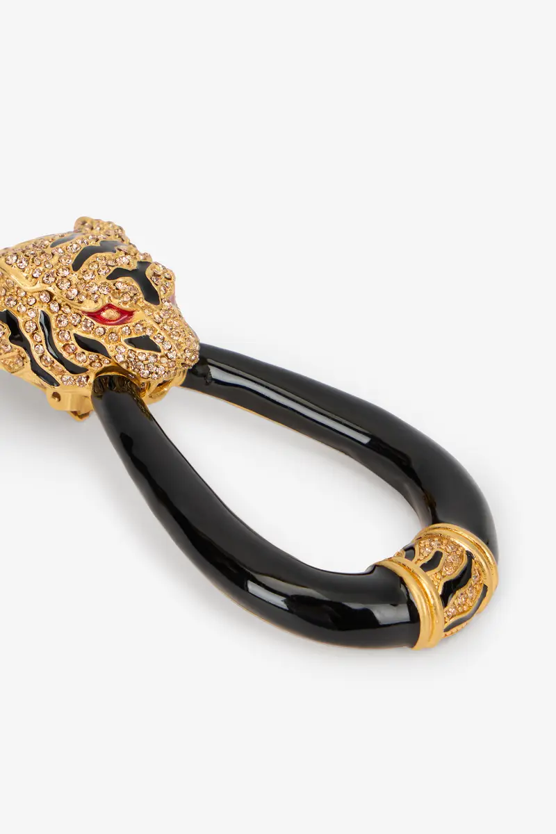 Roberto Cavalli Roar Panther Earrings | Thumbnail 5 Roberto Cavalli Roar Panther Earrings | Thumbnail 5