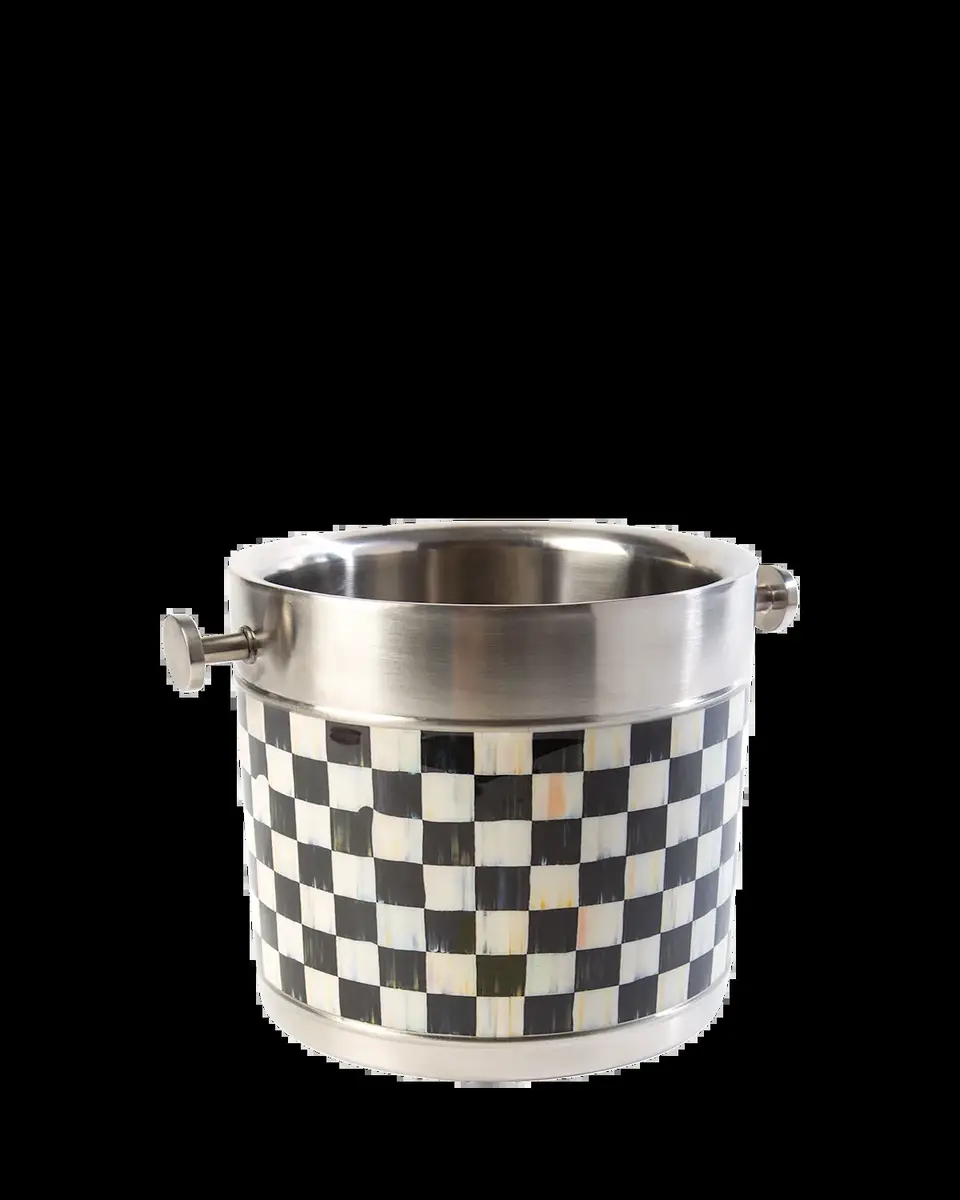 MacKenzie-Childs Courtly Check Ice Bucket | Thumbnail 2 MacKenzie-Childs Courtly Check Ice Bucket | Thumbnail 2