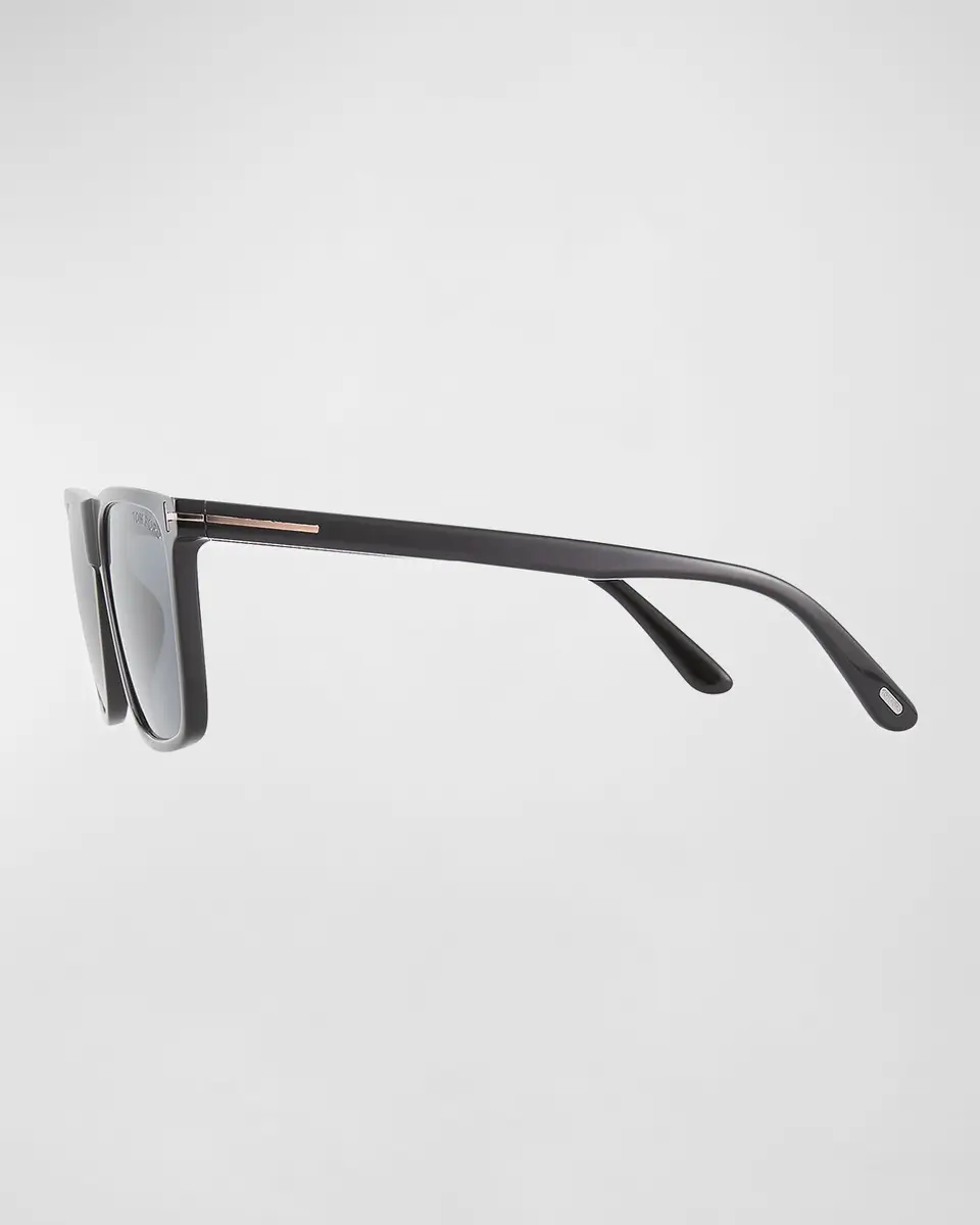 Tom Ford Men's Fletcher Square Acetate Sunglasses | Thumbnail 3