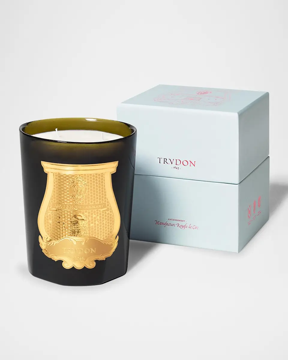 TRUDON Madeleine Classic Candle, Floral Leather, 9.5 oz. | Thumbnail 2