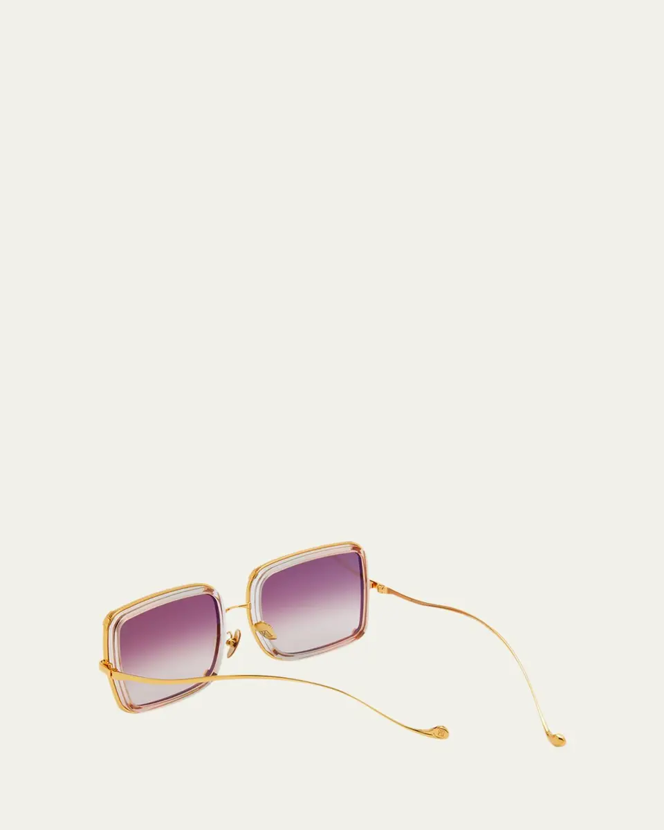 Anna-Karin Karlsson White Moon Acetate & Stainless Steel Sunglasses | Thumbnail 2 Anna-Karin Karlsson White Moon Acetate & Stainless Steel Sunglasses | Thumbnail 2