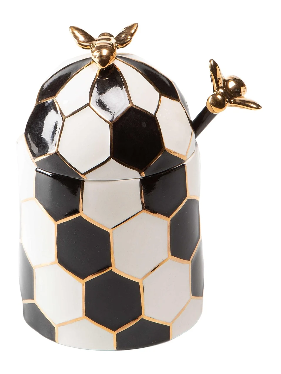 MacKenzie-Childs Queen Bee Honey Pot