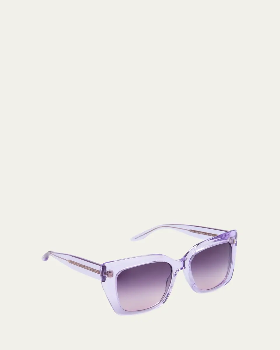 BARTON PERREIRA Devine Square Acetate & Titanium Sunglasses | Thumbnail 2