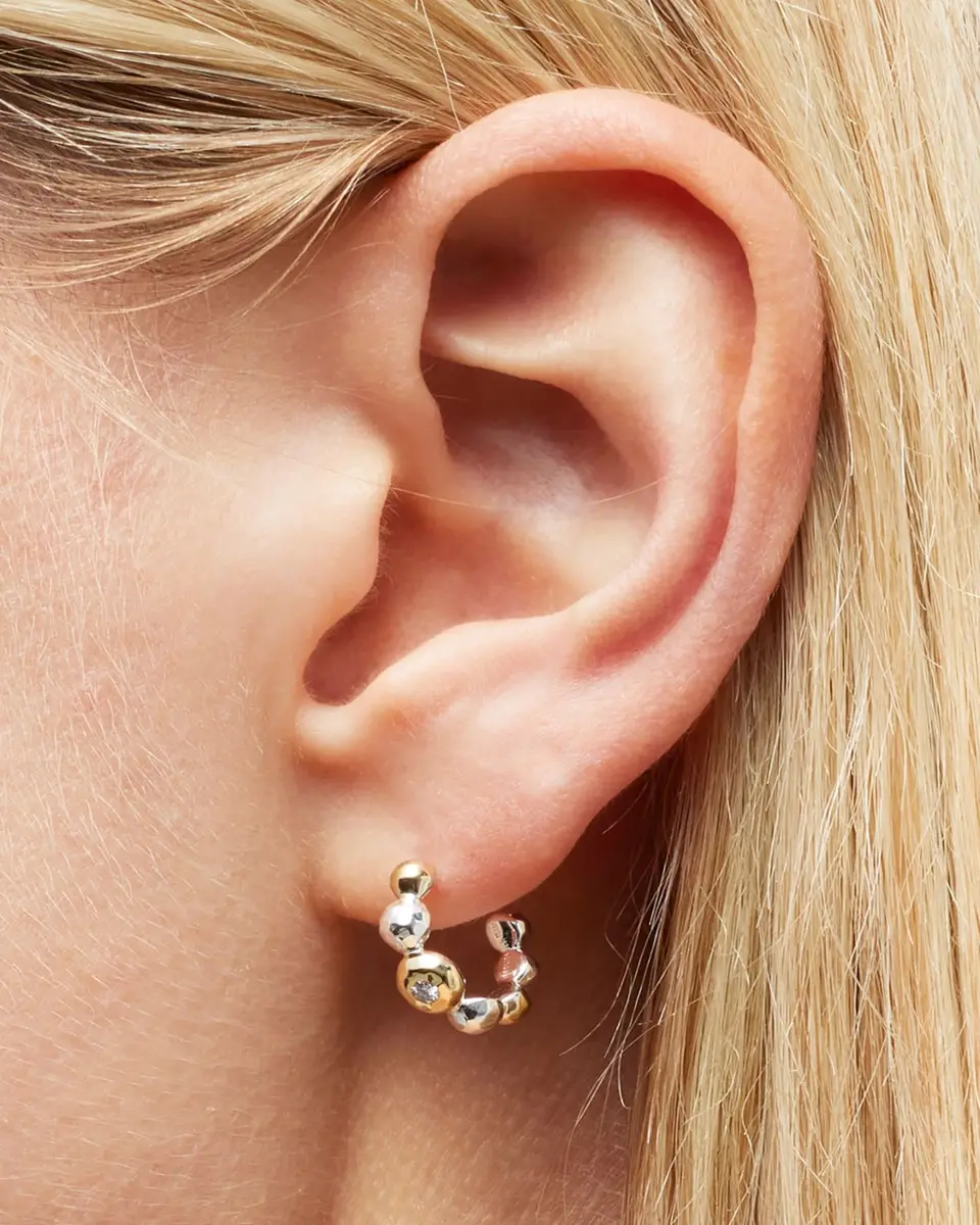 Ippolita Chimera Stardust Paparazzi Mini Huggie Earrings | Thumbnail 2 Ippolita Chimera Stardust Paparazzi Mini Huggie Earrings | Thumbnail 2