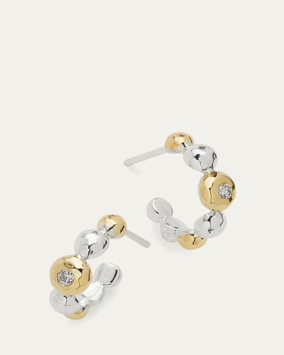 Ippolita Chimera Stardust Paparazzi Mini Huggie Earrings | Thumbnail 3 Ippolita Chimera Stardust Paparazzi Mini Huggie Earrings | Thumbnail 3