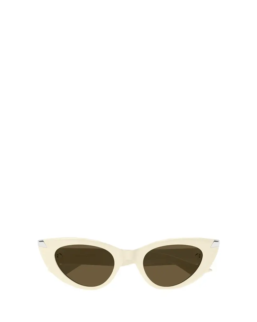 Alexander McQueen Sleek Acetate Cat-Eye Sunglasses