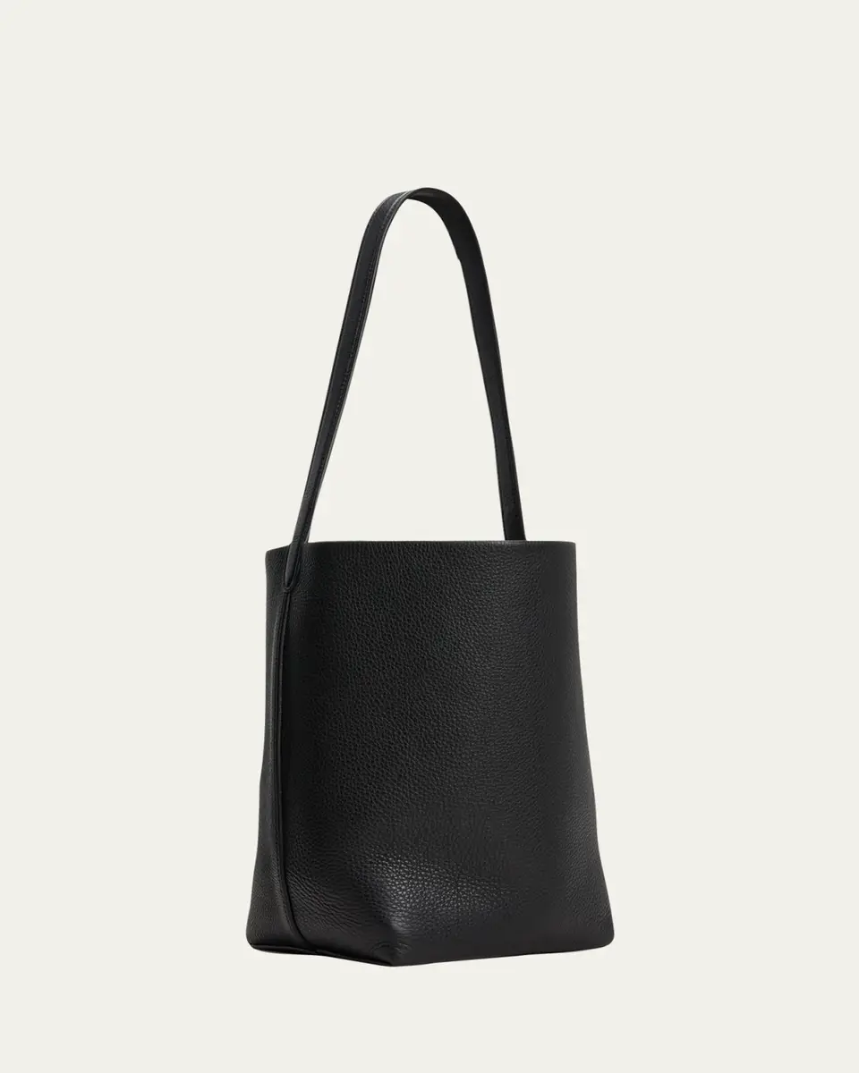 The Row N/S Park Tote Medium in Lux Grained Calfksin | Thumbnail 3
