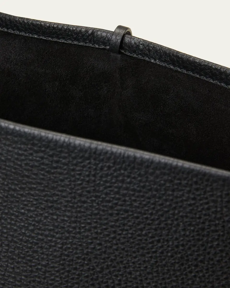 The Row N/S Park Tote Medium in Lux Grained Calfksin | Thumbnail 8