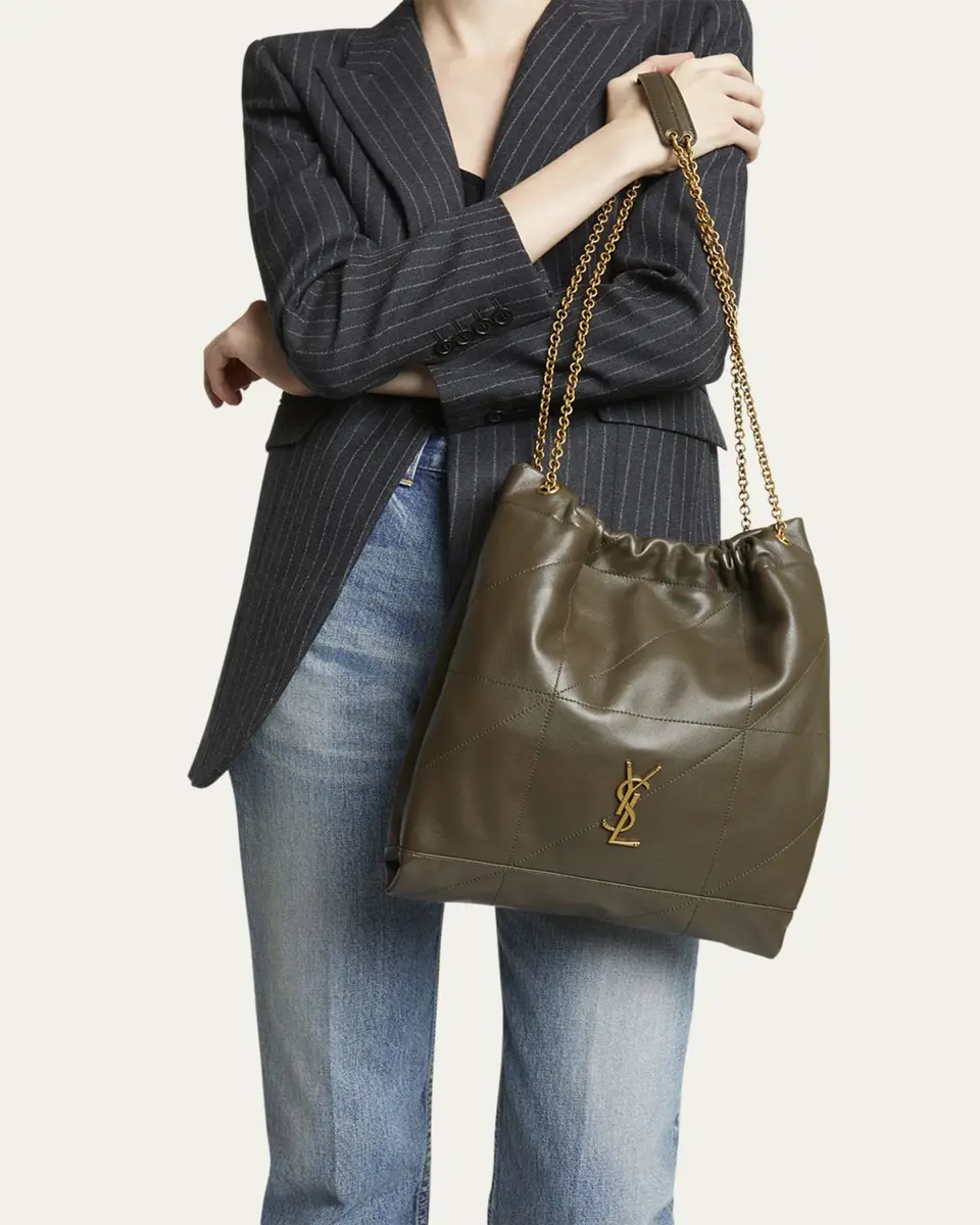 Saint Laurent Jamie 4.3 Pochon YSL Shoulder Bag in Quilted Leather | Thumbnail 9 Saint Laurent Jamie 4.3 Pochon YSL Shoulder Bag in Quilted Leather | Thumbnail 9