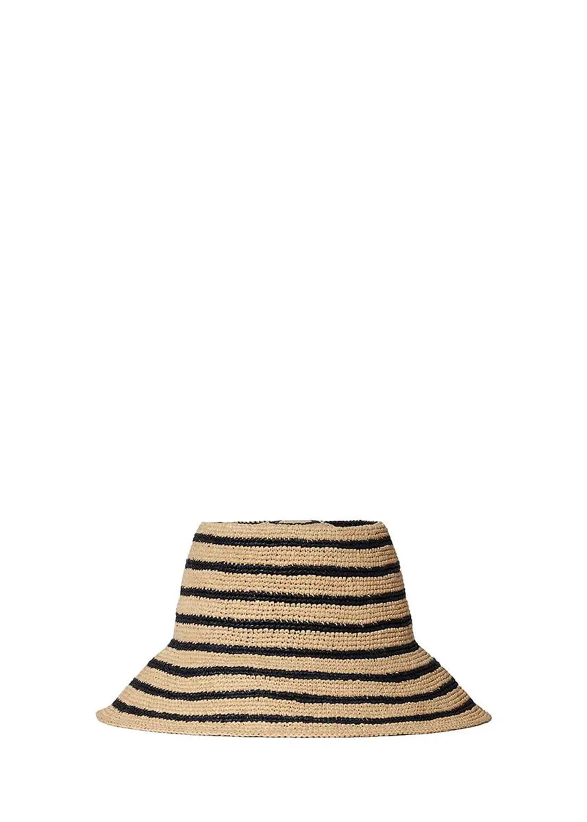JANESSA LEONE Felix Raffia Bucket Hat | Thumbnail 3 JANESSA LEONE Felix Raffia Bucket Hat | Thumbnail 3