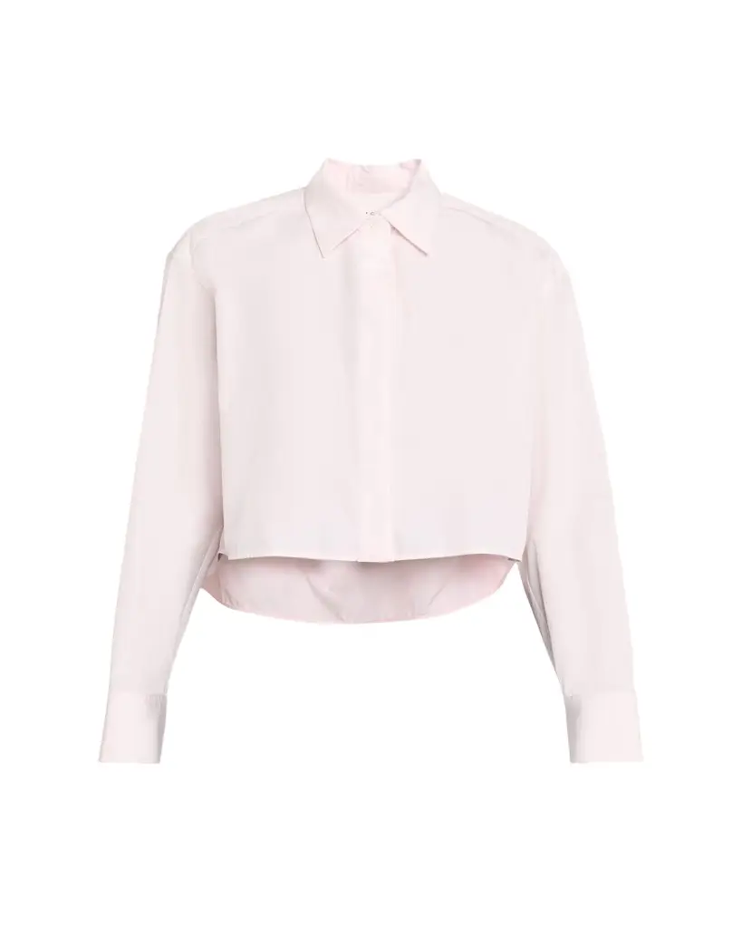 A.L.C. Maude Cropped Cotton Poplin Top | Image 1 A.L.C. Maude Cropped Cotton Poplin Top | Image 1