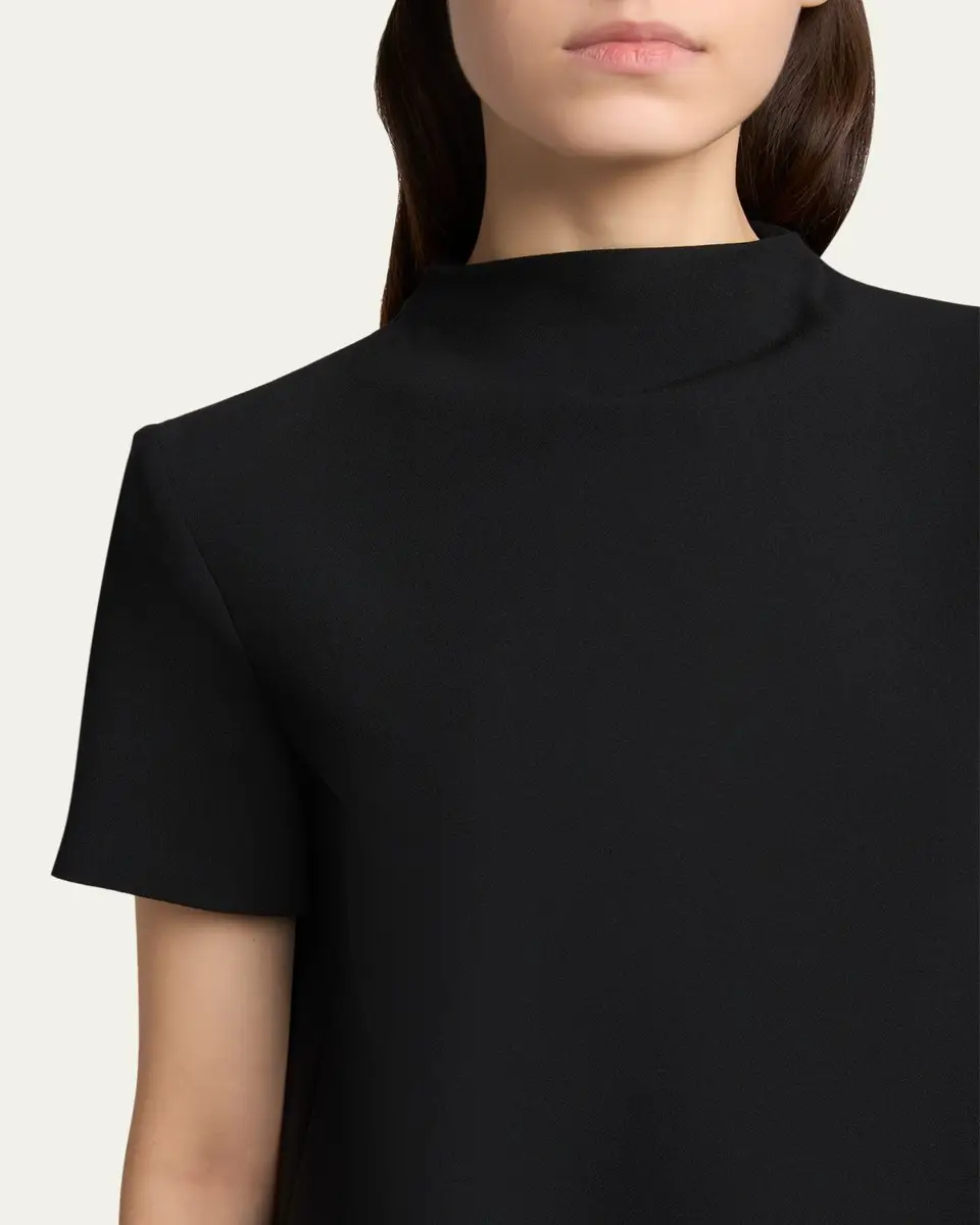 Jil Sander Textured Wool Back-Cutout Crewneck Sweater | Thumbnail 5 Jil Sander Textured Wool Back-Cutout Crewneck Sweater | Thumbnail 5