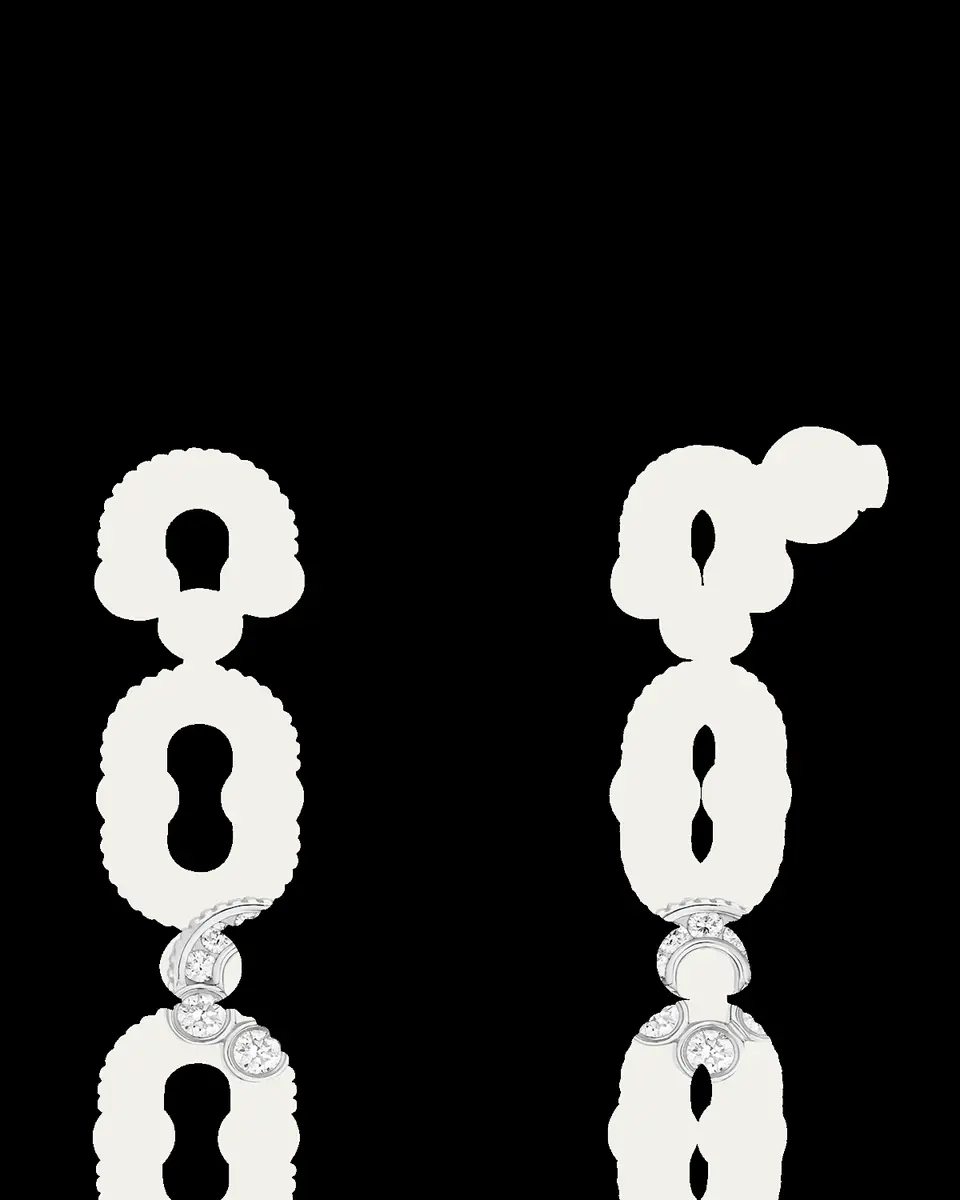 Viltier Magnetic 18K White Gold & 0.66 TCW Diamond Stud Earrings | Thumbnail 2 Viltier Magnetic 18K White Gold & 0.66 TCW Diamond Stud Earrings | Thumbnail 2