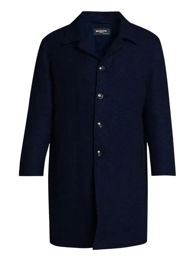 Men's Cashmere Long Car Coat