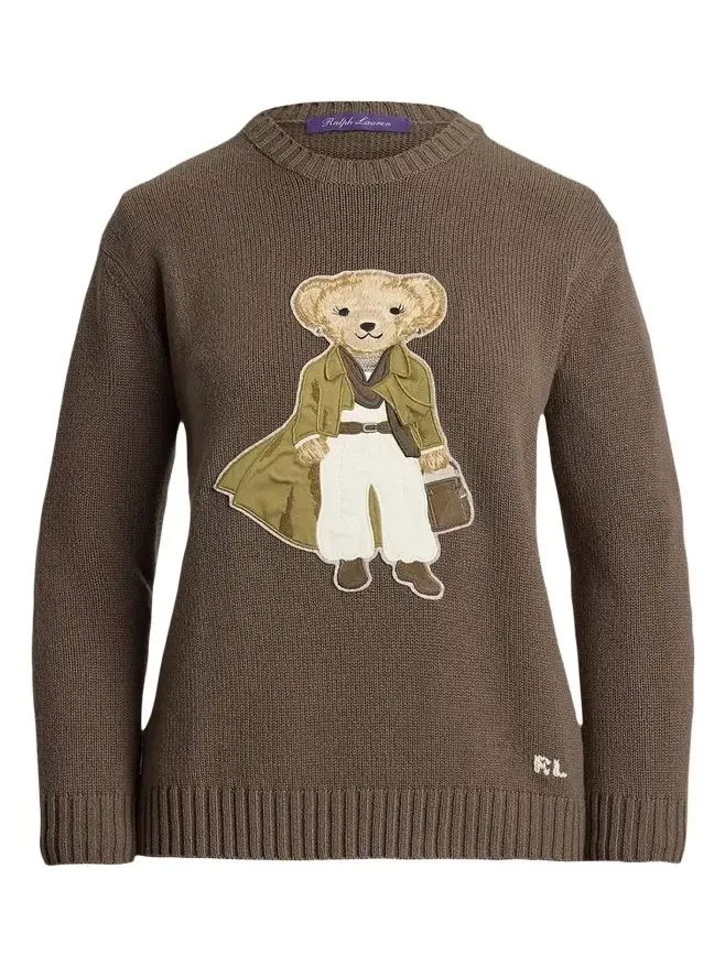Pre-Fall Polo Bear Cashmere Sweater Pre-Fall Polo Bear Cashmere Sweater