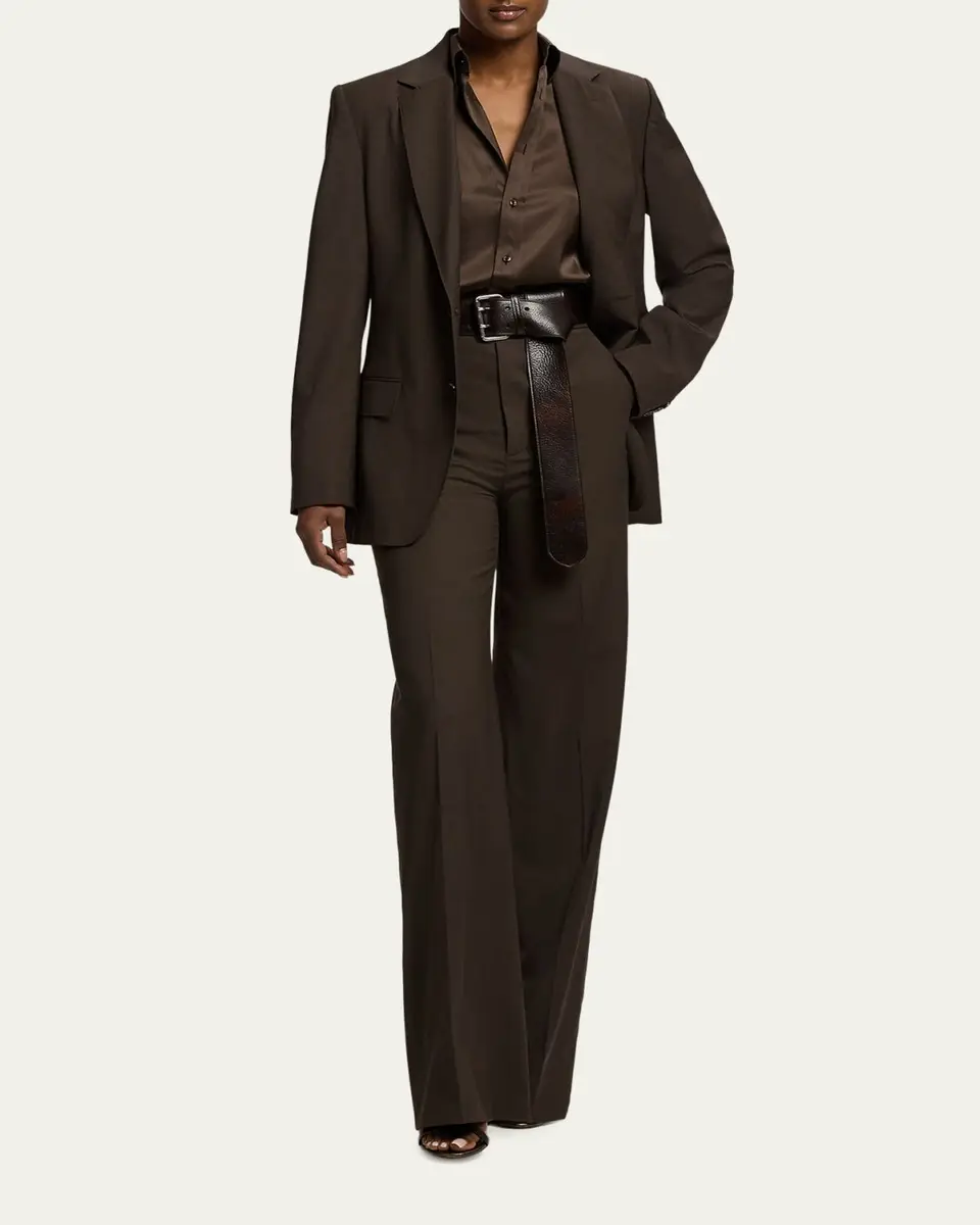 Ralph Lauren Collection Dean II Wool-Blend Pants | Thumbnail 2 Ralph Lauren Collection Dean II Wool-Blend Pants | Thumbnail 2