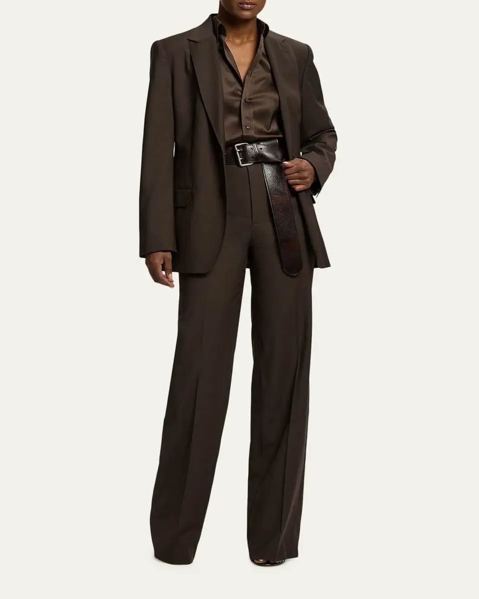 Ralph Lauren Collection Marcy Wool-Blend Jacket | Thumbnail 2 Ralph Lauren Collection Marcy Wool-Blend Jacket | Thumbnail 2