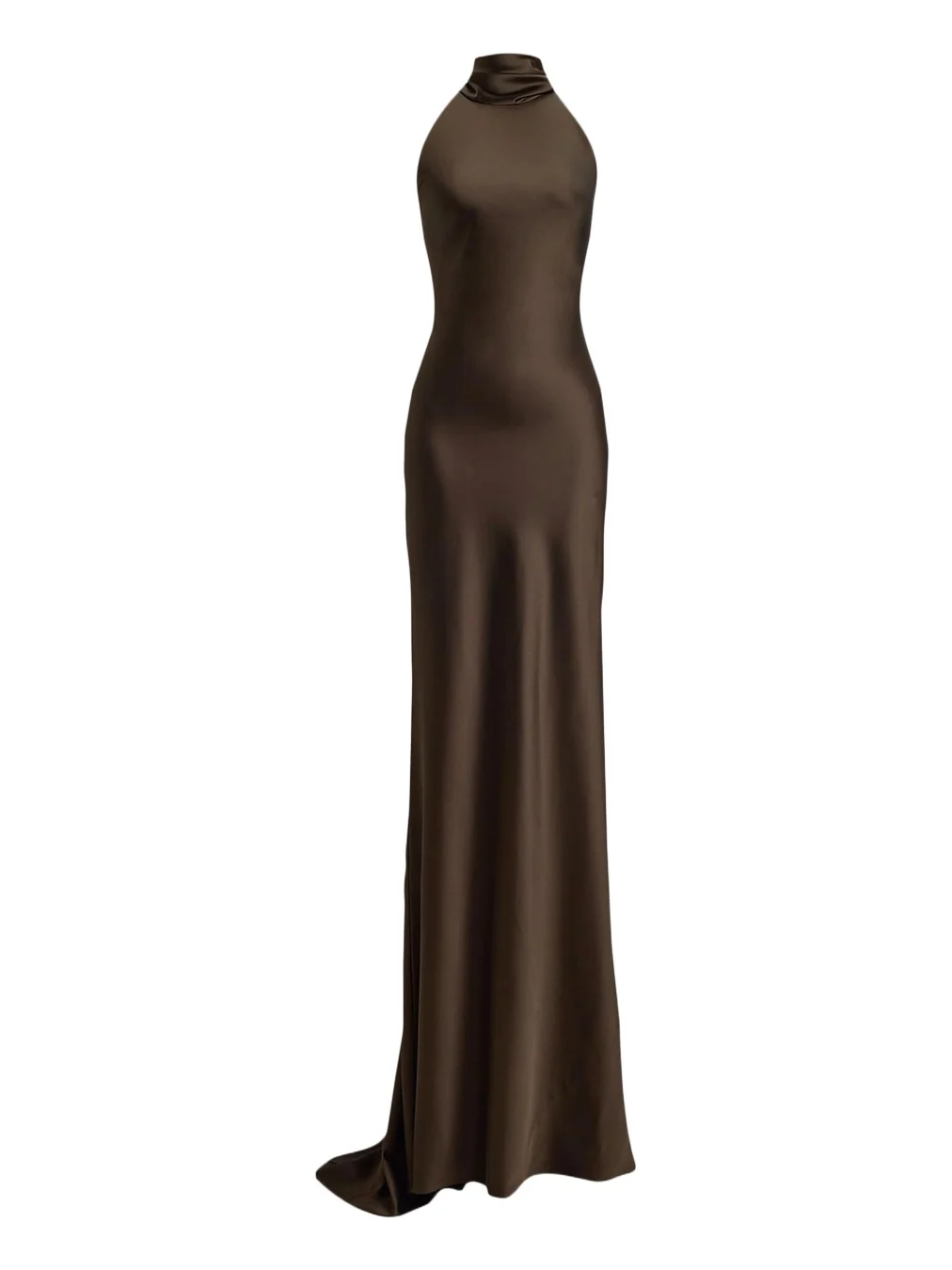 Ralph Lauren Collection Chilton Satin Evening Dress