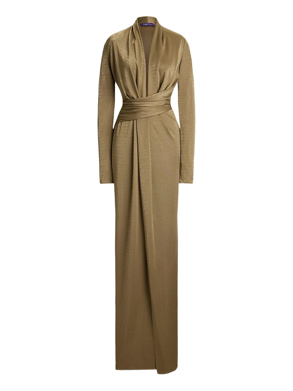 Ashten Metallic Jersey Evening Dress Ashten Metallic Jersey Evening Dress