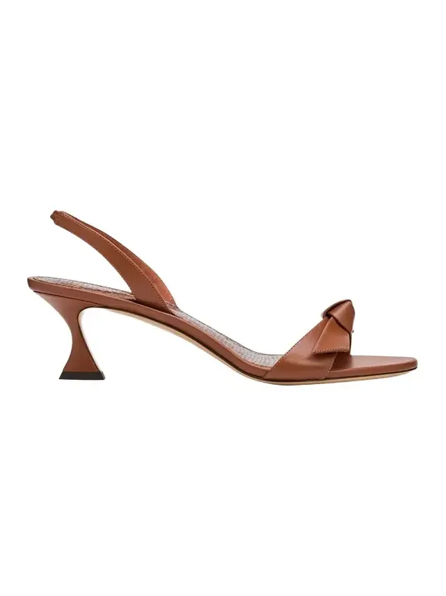60mm Clarita Leather Slingback Sandals 60mm Clarita Leather Slingback Sandals