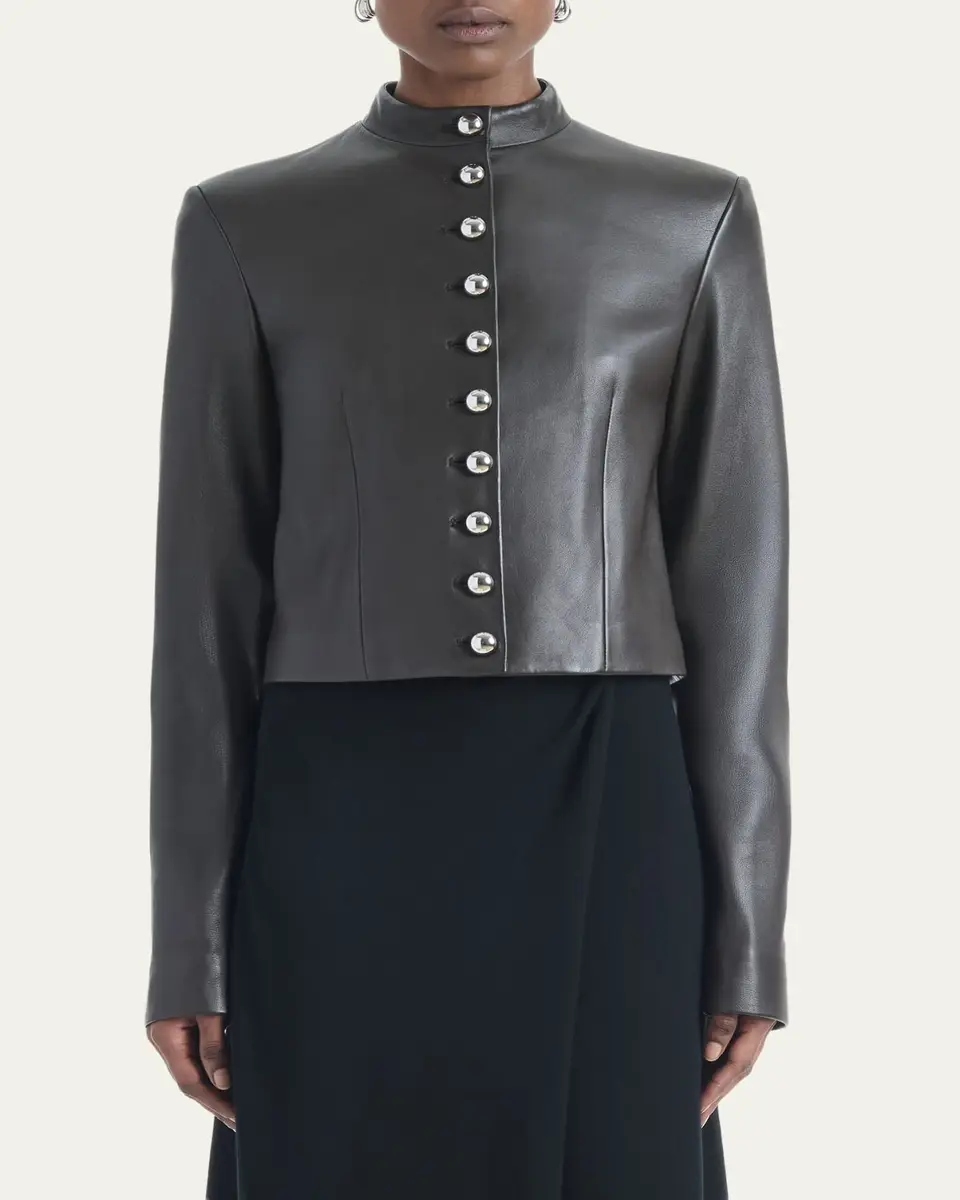 Altuzarra Dixon Leather Jacket | Thumbnail 2 Altuzarra Dixon Leather Jacket | Thumbnail 2