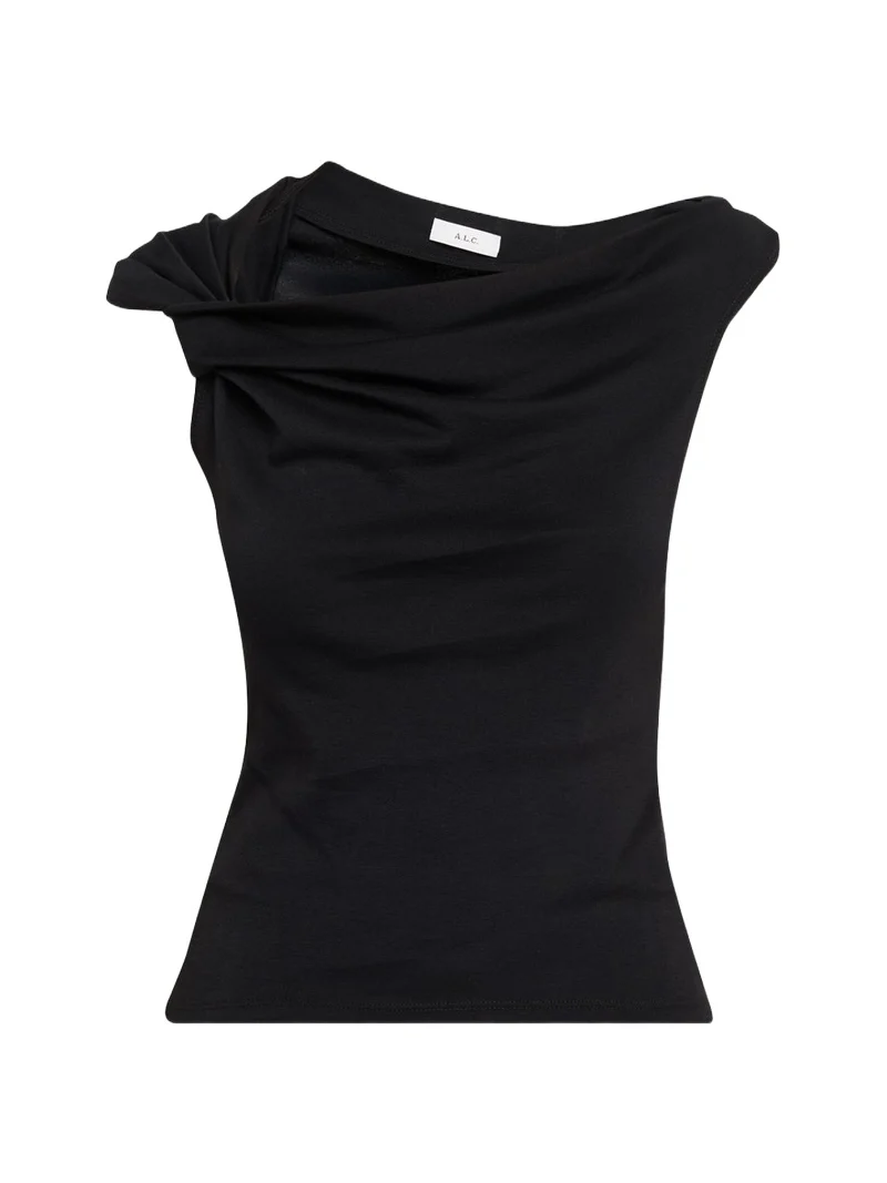 Cece Twisted Knit Tee Cece Twisted Knit Tee