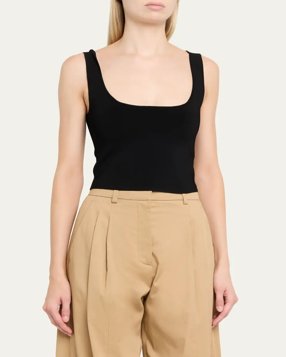 A.L.C. Farrah Cropped Tank Top | Thumbnail 4