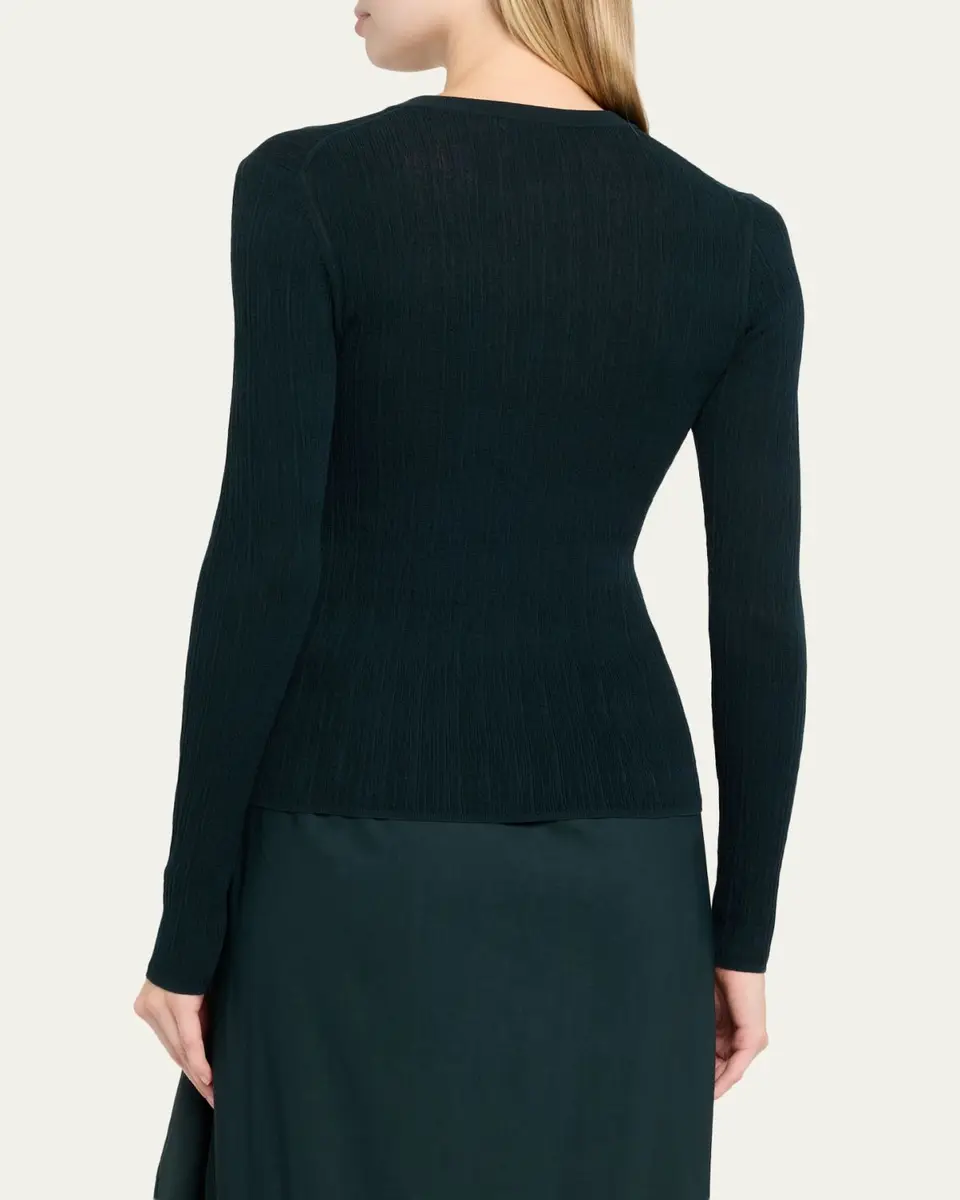 A.L.C. Fisher Textured Cardigan | Thumbnail 3 A.L.C. Fisher Textured Cardigan | Thumbnail 3