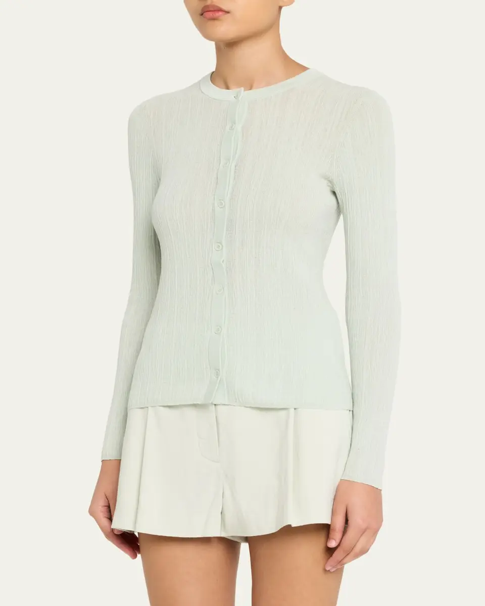 A.L.C. Fisher Textured Cardigan | Thumbnail 8 A.L.C. Fisher Textured Cardigan | Thumbnail 8