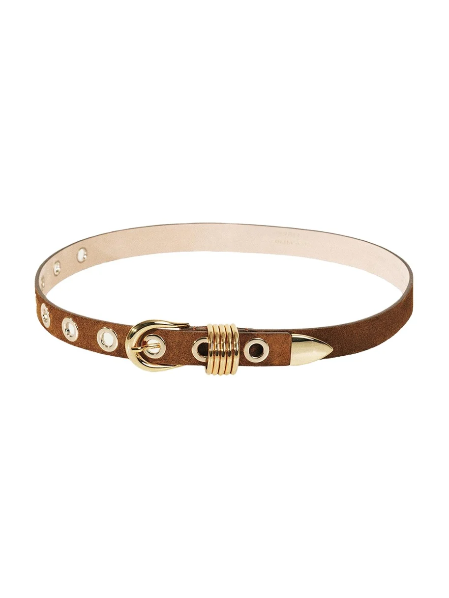10 Rivet Suede Belt 10 Rivet Suede Belt