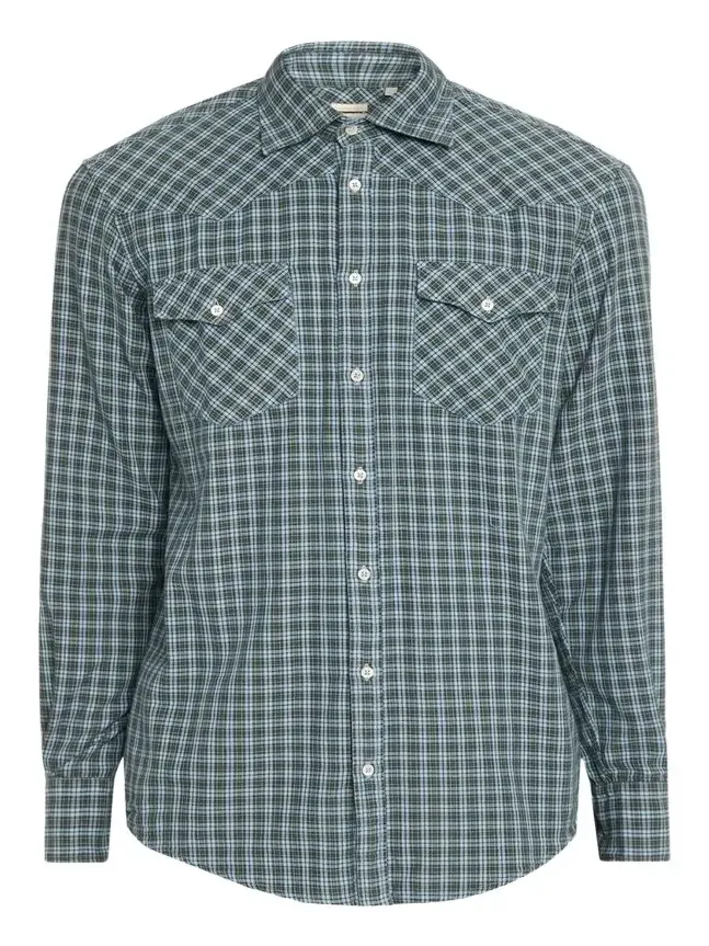 Men's Check Cotton Arizona Shirt