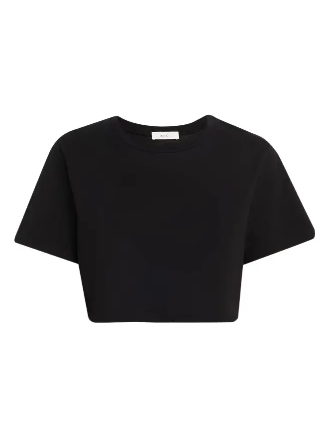 Kali Cropped Cotton Tee