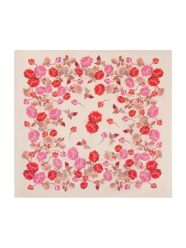 x Alexandra LeClerc The Lucky Silk Scarf x Alexandra LeClerc The Lucky Silk Scarf