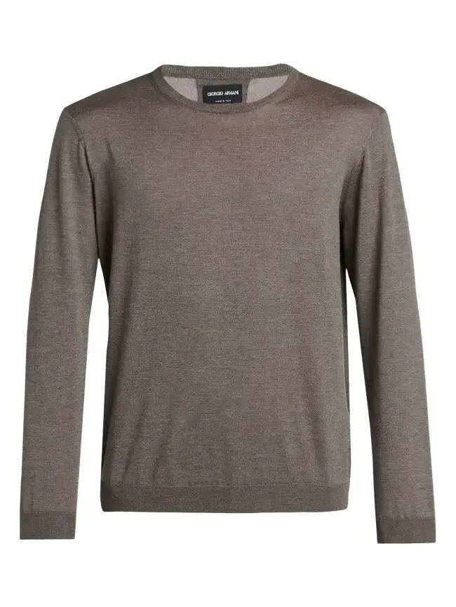 Men's Silk/Cotton Crewneck Sweater Men's Silk/Cotton Crewneck Sweater