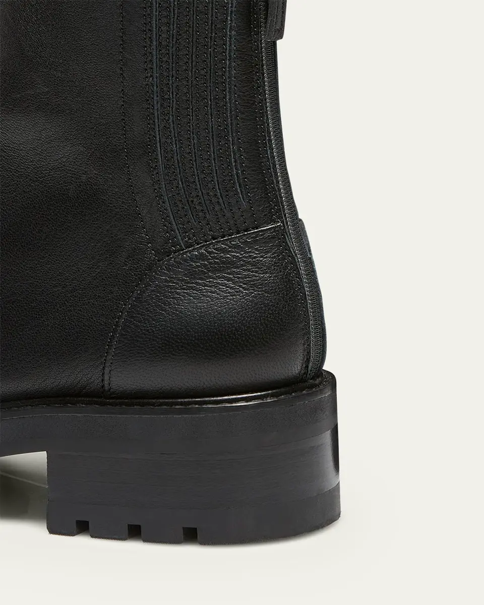 Aquazzura St Honore Leather Zip Booties | Thumbnail 4
