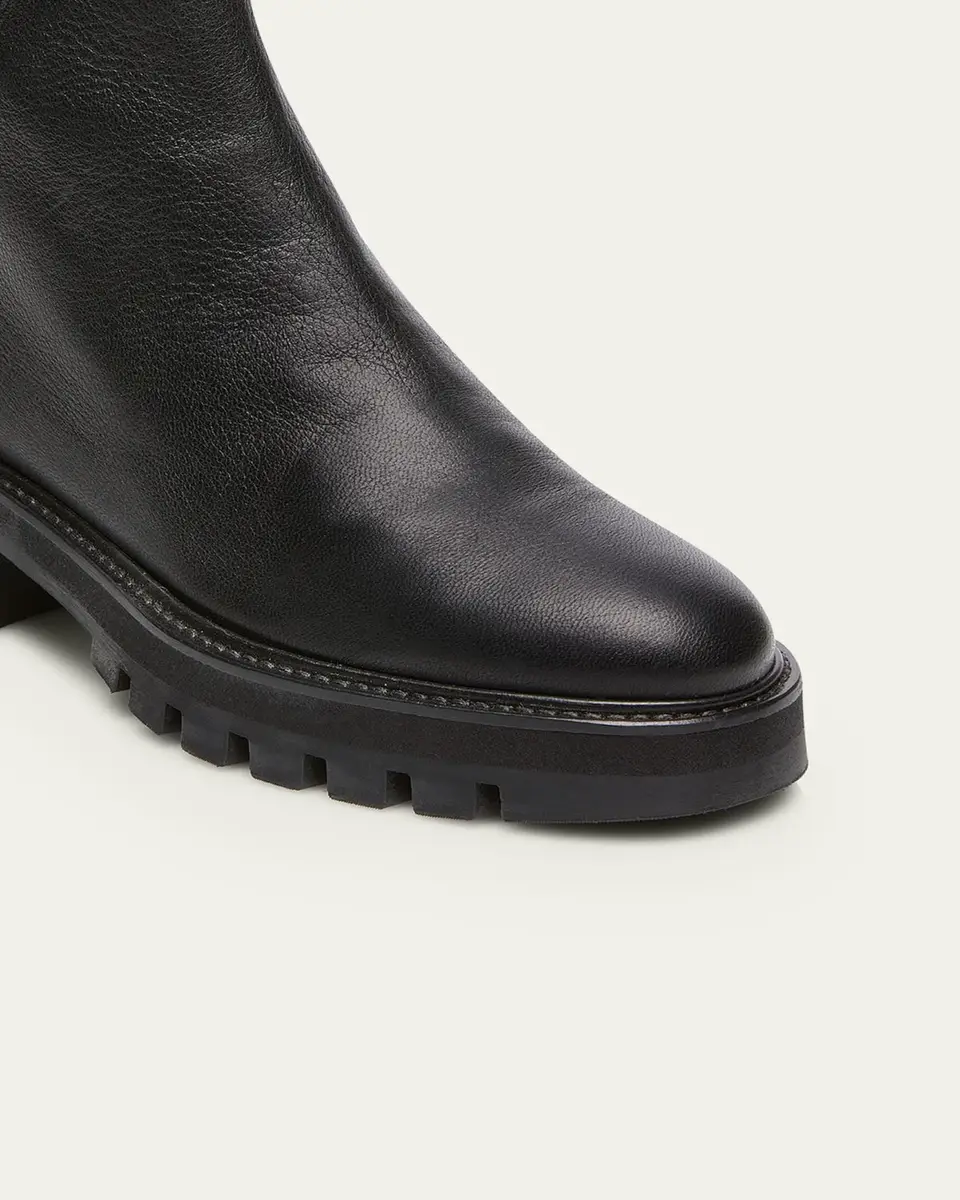 Aquazzura St Honore Leather Zip Booties | Thumbnail 5