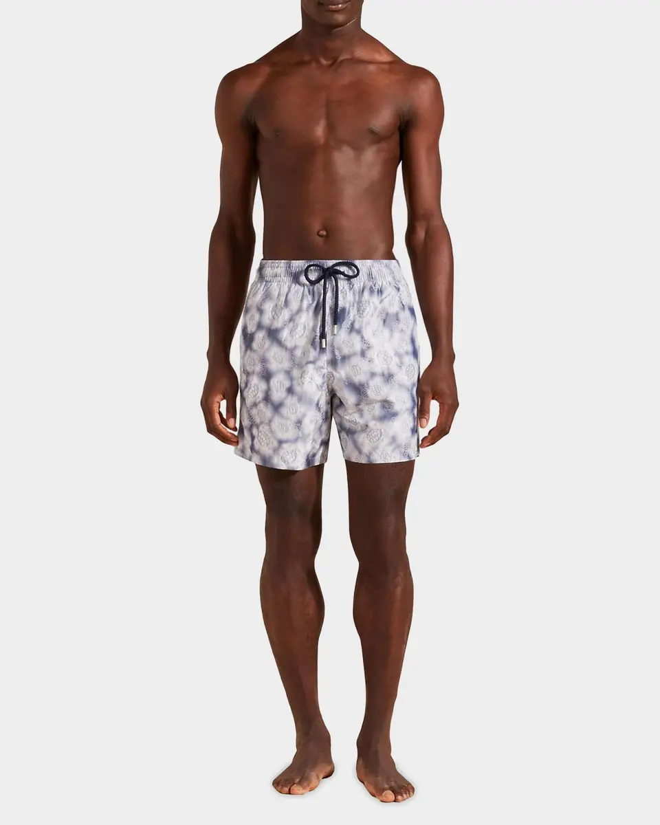 Vilebrequin Men's Ronde Des Tortures Patterned Swim Trunks | Thumbnail 2 Vilebrequin Men's Ronde Des Tortures Patterned Swim Trunks | Thumbnail 2
