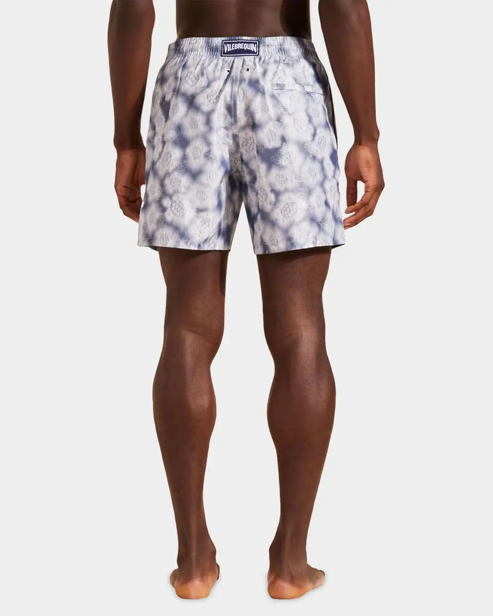 Vilebrequin Men's Ronde Des Tortures Patterned Swim Trunks | Thumbnail 3 Vilebrequin Men's Ronde Des Tortures Patterned Swim Trunks | Thumbnail 3
